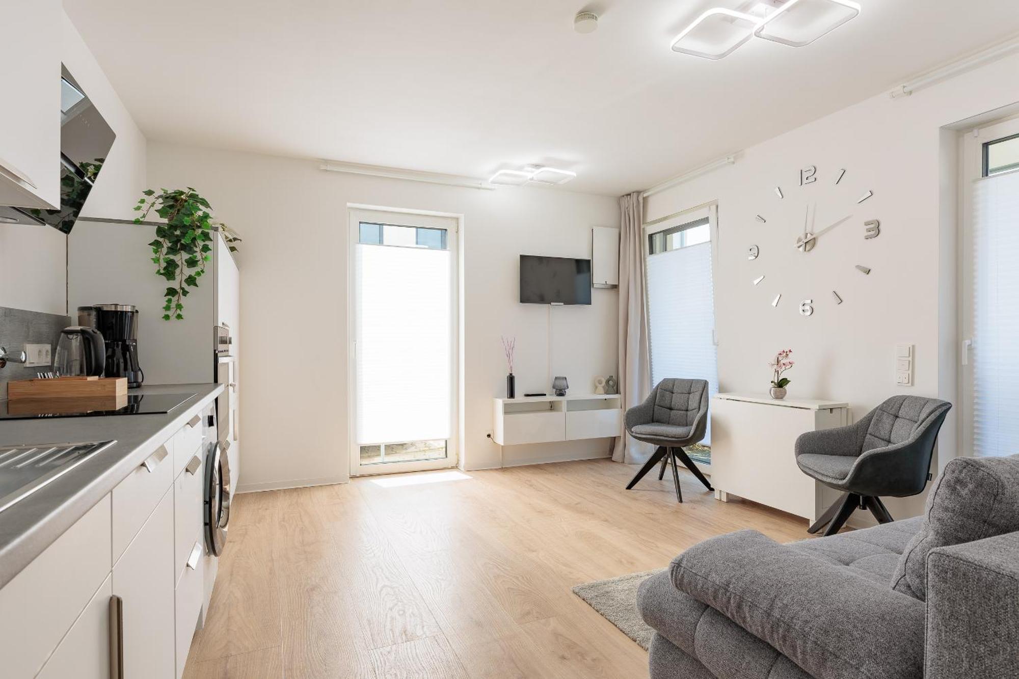 Apartment Zum Wohlfuehlen Mit 2 Zimmern I Garten I Terrasse I Kuechenzeile I Pkw-Parkplatz Ibbenbueren Luaran gambar