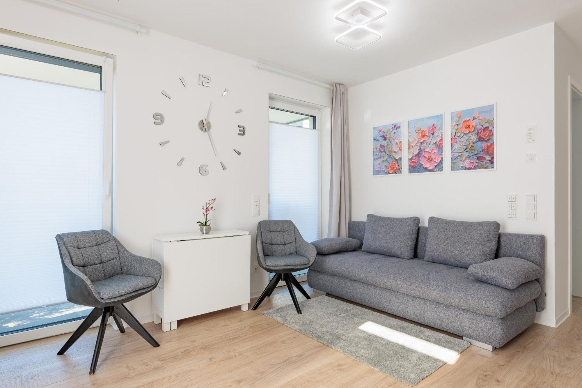 Apartment Zum Wohlfuehlen Mit 2 Zimmern I Garten I Terrasse I Kuechenzeile I Pkw-Parkplatz Ibbenbueren Luaran gambar